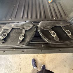 Harley leather bags great shape