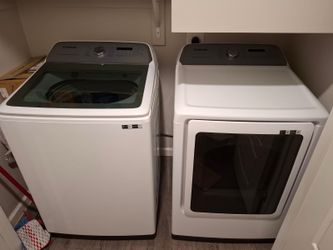 Samsung Washer and Dryer Set
