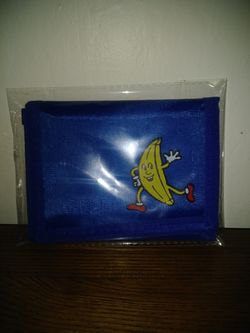 Banana tri fold wallet