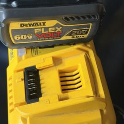 Dewalt Battery +Charger Kit Like New 