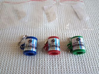 3pcs Cigarillo C. Cutter Blunt Splittter Keychain