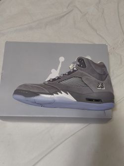 Jordan 5 Wolf Grey Size 7y