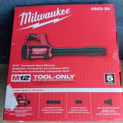 BLOWER MILWAUKEE M12 TOOL ONLY 