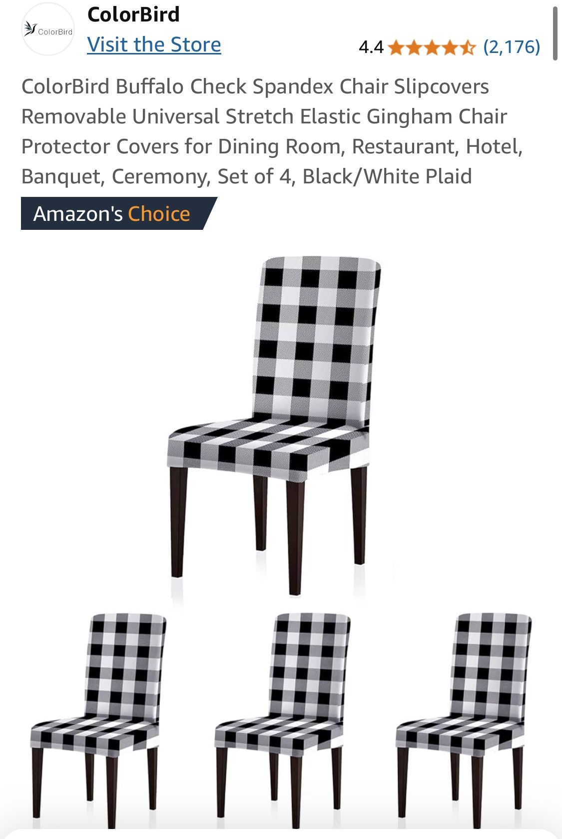 Chair Slipcovers