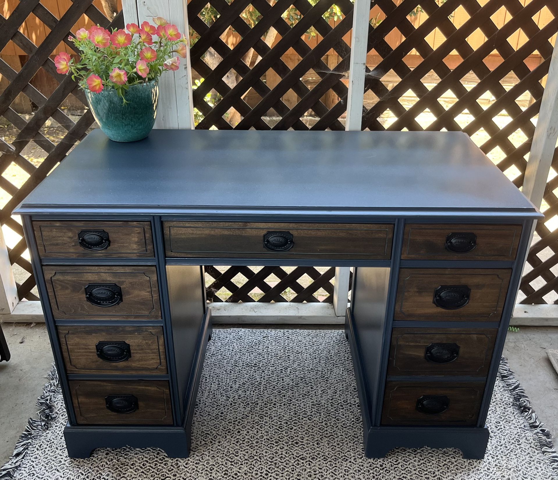 Refinished Antique Desk