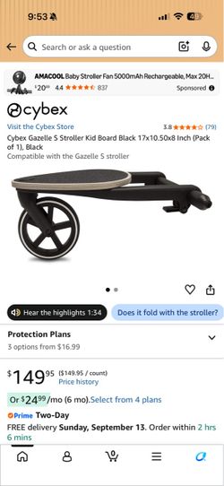 Cybex toddler board attachment for stroller