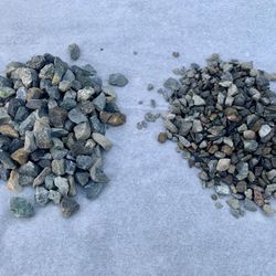crushed rock / clean gravel