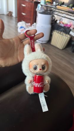 Coca-Cola labubu Keychain Figure