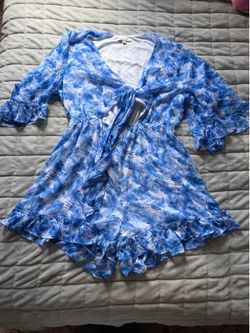 Francesca’s floral romper