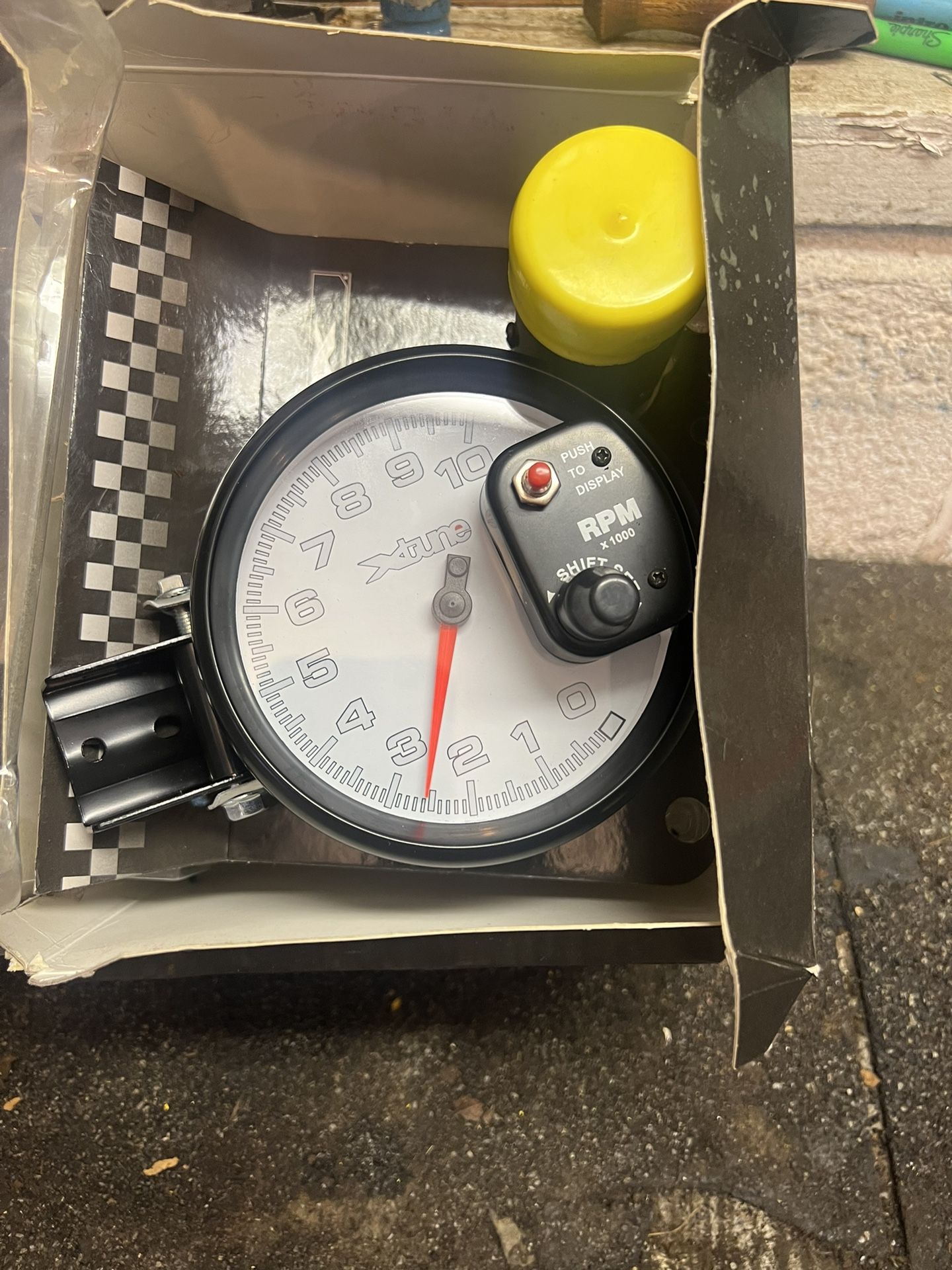 Brand New Tachometer With Shift Light