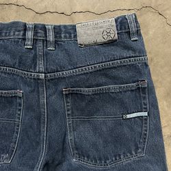 Vintage 2000’s Y2K South Pole BAGGY Denim Shorts W36