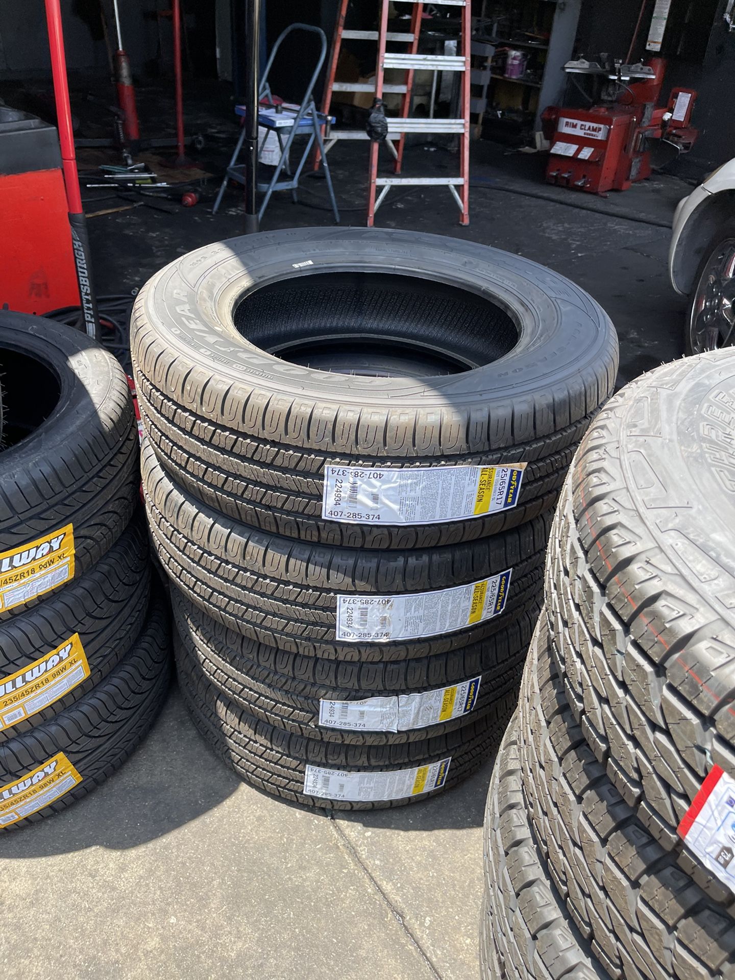 Set Of New Goodyear 225/65/17