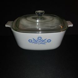Corningware Cornflower Dish