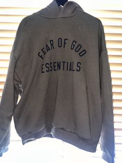 Essentials FEAR OF GOD Hoodie: Medium $60