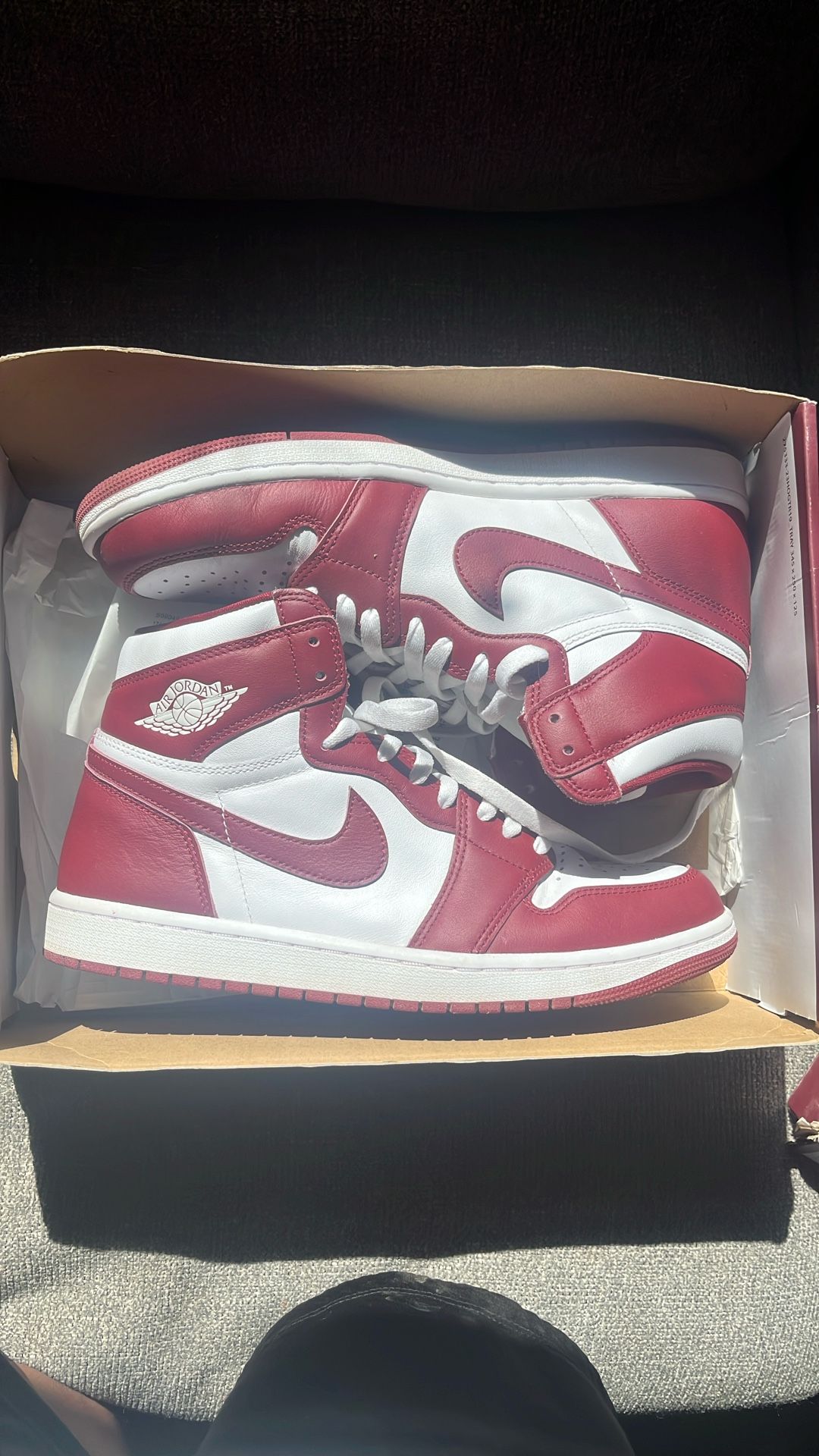Jordan 1 Retro High OG artisanal Team Red 