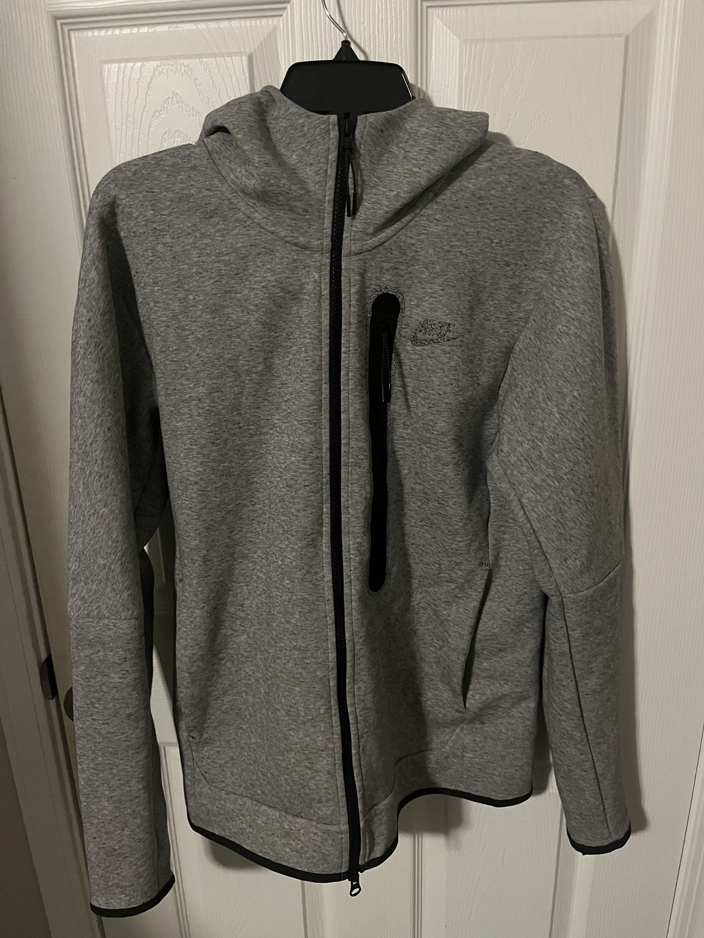 Nike tech fleece hoodie - small - grey & black