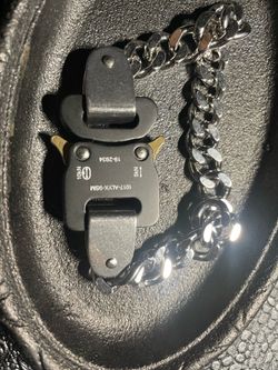 1017 Alyx 9SM Black Buckle Bracelet