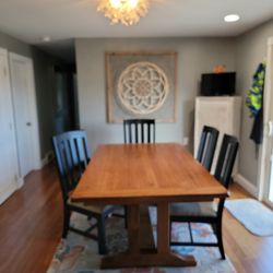 Stunning Dining Table And Chairs