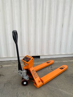 Brand New Pallet Jack with Built‑in Digital Weight Scale, 4400 lbs Capacity