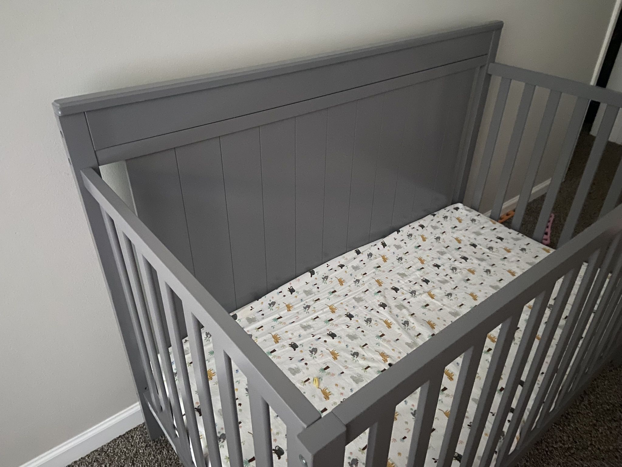 Crib and Mattress