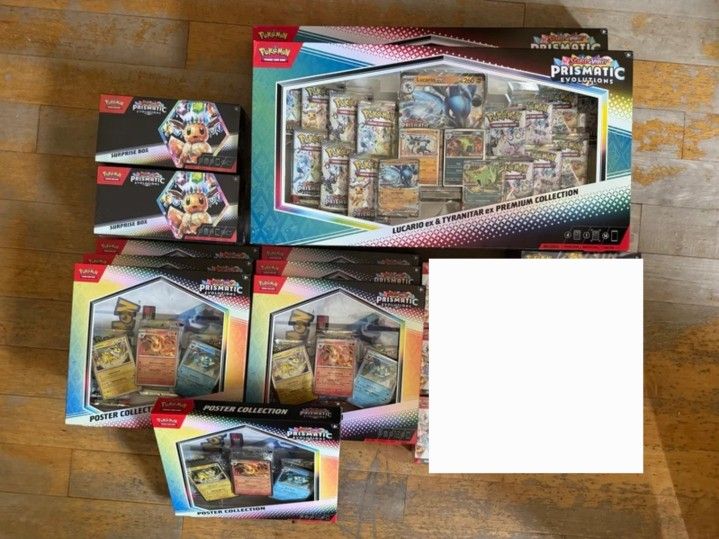Prismatic Evolution Lot Bundle