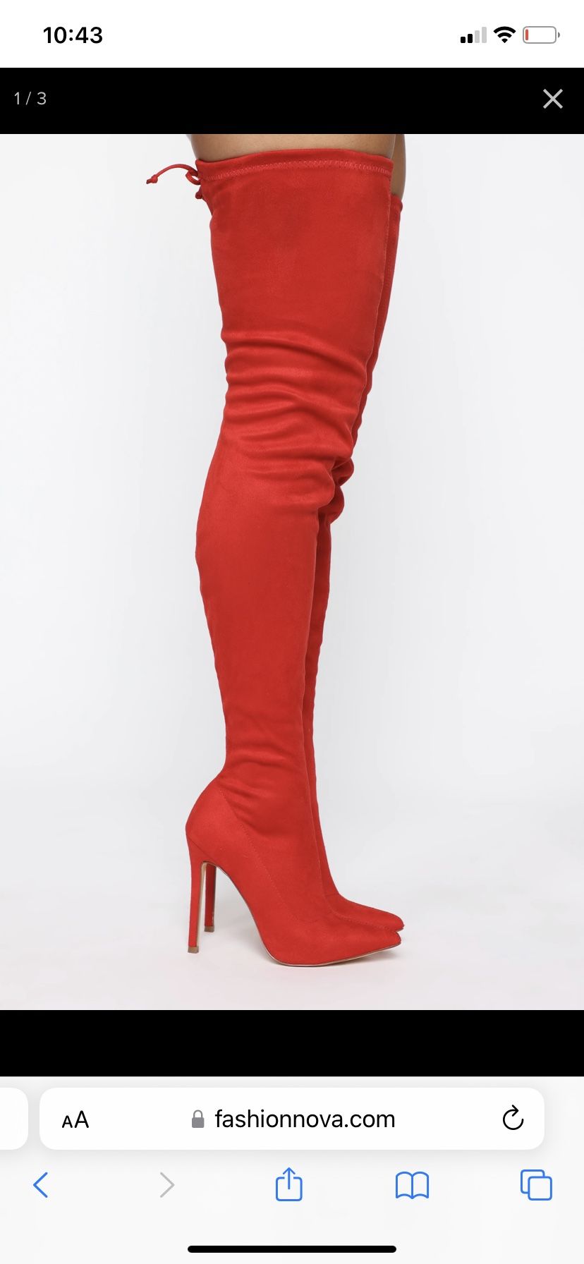 Ladies Thigh High Boots