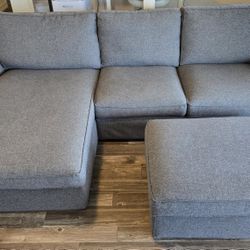 IKEA KIVIK Sofa with chaise and ottoman
