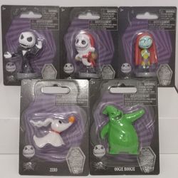 The nightmare before Christmas 30th Anniversary. figurine Set