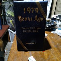 1979 Years Ago Limited Edition Crystal Bell