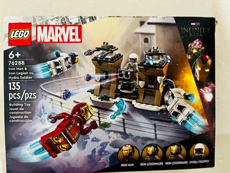 LEGO Marvel Iron Man & Iron Legion vs. Hydra Soldier set (76288)
