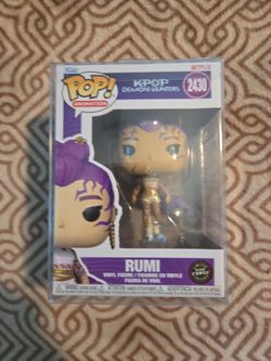 Funko Pop Rumi K-Pop Demon Hunters #2430 limited glow chase edition