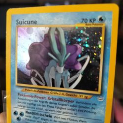 SUICUNE NEO REVELATIONS HOLO UNLIMITED  (GERMAN)