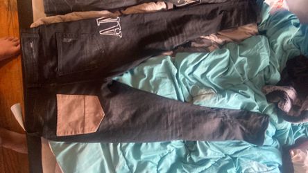 Black Amir jeans size 30  retail 430$