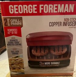 New George Foreman grill and Panini maker. Amazon Price Comparison Within, Price Is less than half price