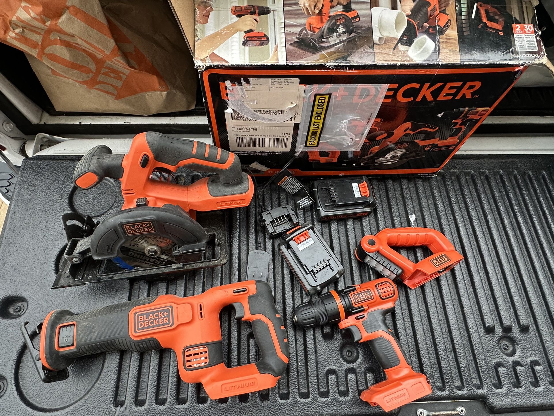 Black&Decker Battery Power Tools