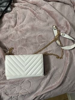 White purse