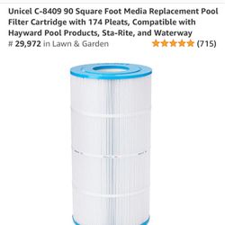 Unicel C-8409 Pool Filter 