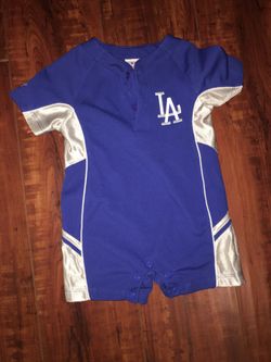 Dodgers onesie 6-9 months