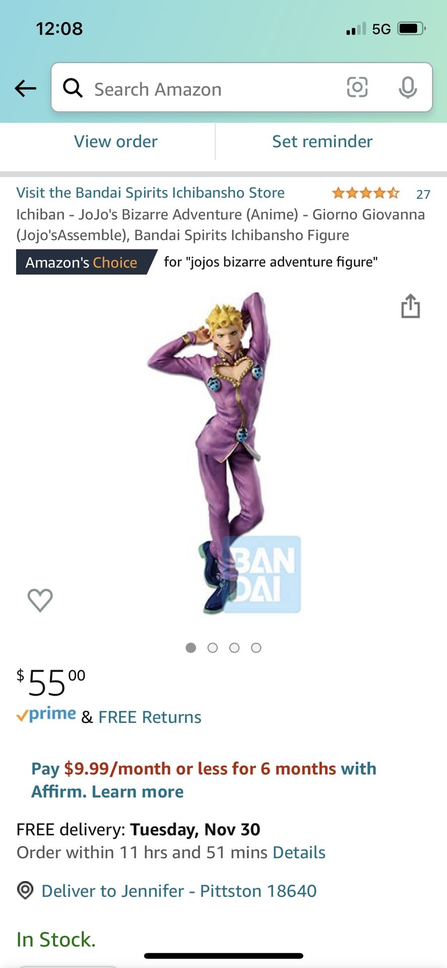 Jo Jo Bizarre Collectable