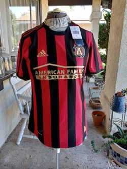 NWT $120 Adidas Atlanta United Authentic Home Jersey Aeroready Sz S