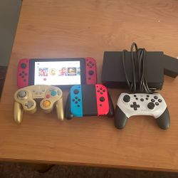 Nintendo Switch With Games- Great Condition  