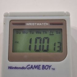 NI NTENDO GAMEBOY WATCH OFFICIAL MARIO GAME