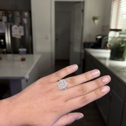 10k Gold Diamond Ring