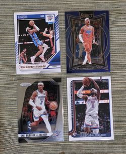 OKC SGA SHAI CARDS INSERT BASE PLS READ DESCRIPTION 