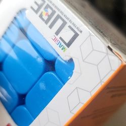 Stickerless No Stickers Speed Cube Rubiks Rubix Magic Puzzle