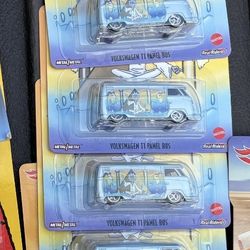 Hot Wheels Vw Panel t1 Lot Of 5
