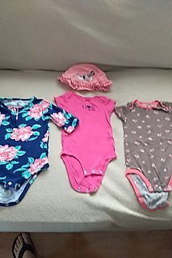 Infant Tops and Hat