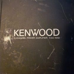 Kenwood KAC-642 4 Channel Power Amp