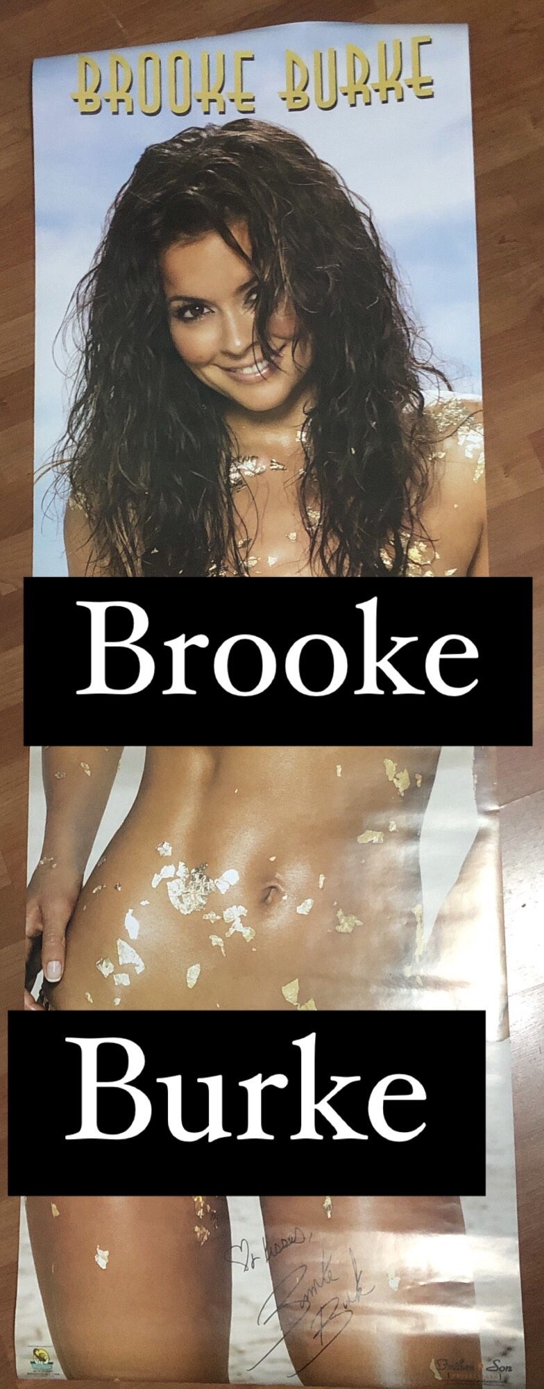 Brooke Burke Bikini Tall Poster