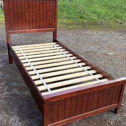 Twin size bed frame - pottery barn